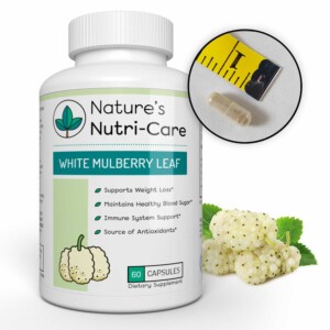 MULBERRY LEAF EXTRACT IS FULL OF IMPORTANT VITAMINS & MINERALS - Nature's Nutri-Care White Mulberry leaf contains Vitamin A for good vision and healthy skin. Vitamin B1 & B2, which is involved in metabolism and nerve function. Vitamin C for healthy immune system & skin. Bioflavonoids, which supports a healthy heart. Amino acids that assist in the use of proteins and nutrients. Calcium, potassium, magnesium, and phosphorus which builds healthy bones.