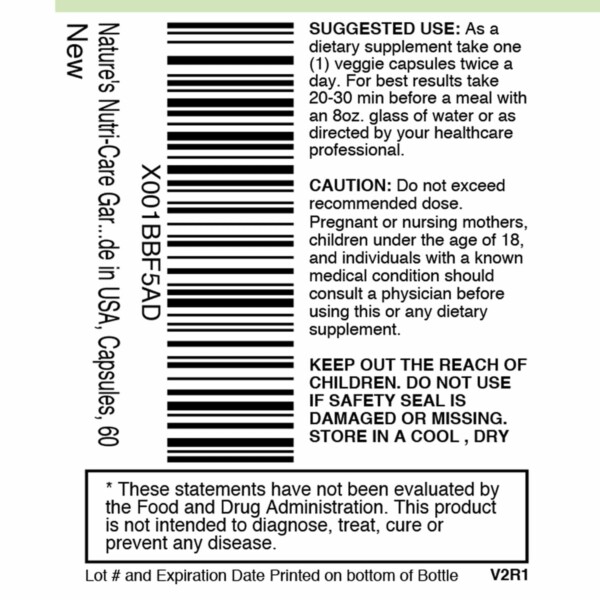 As a dietary supplement take one (1) veggie capsules twice a day. For best results take 20-30 min before a meal with an 8oz. glass of water or as directed by your healthcare professional.