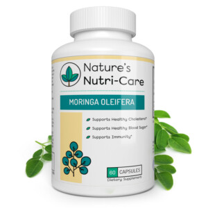 Nature's Nutri-Care Moringa Oleifera Capsules - Pure Extract - 800 mg - 60 Capsules - Complete Nutritional Support Supplement - Raw Natural Superfood