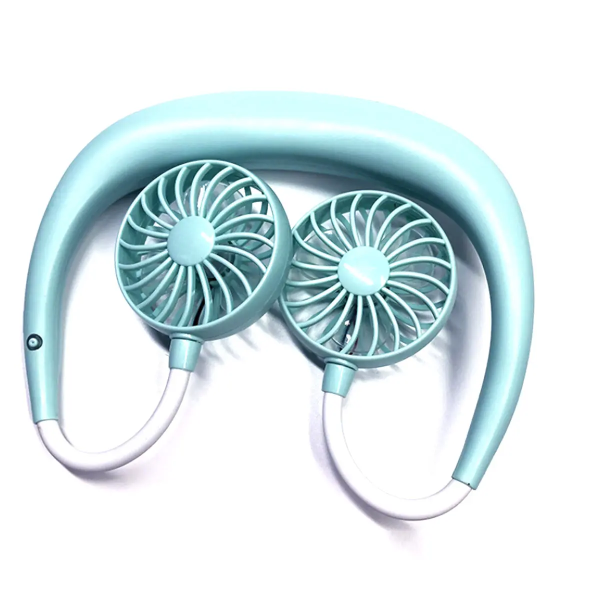 Beat The Heat Double Cool Cordless Breezy Mini Collar Fan - Image 5