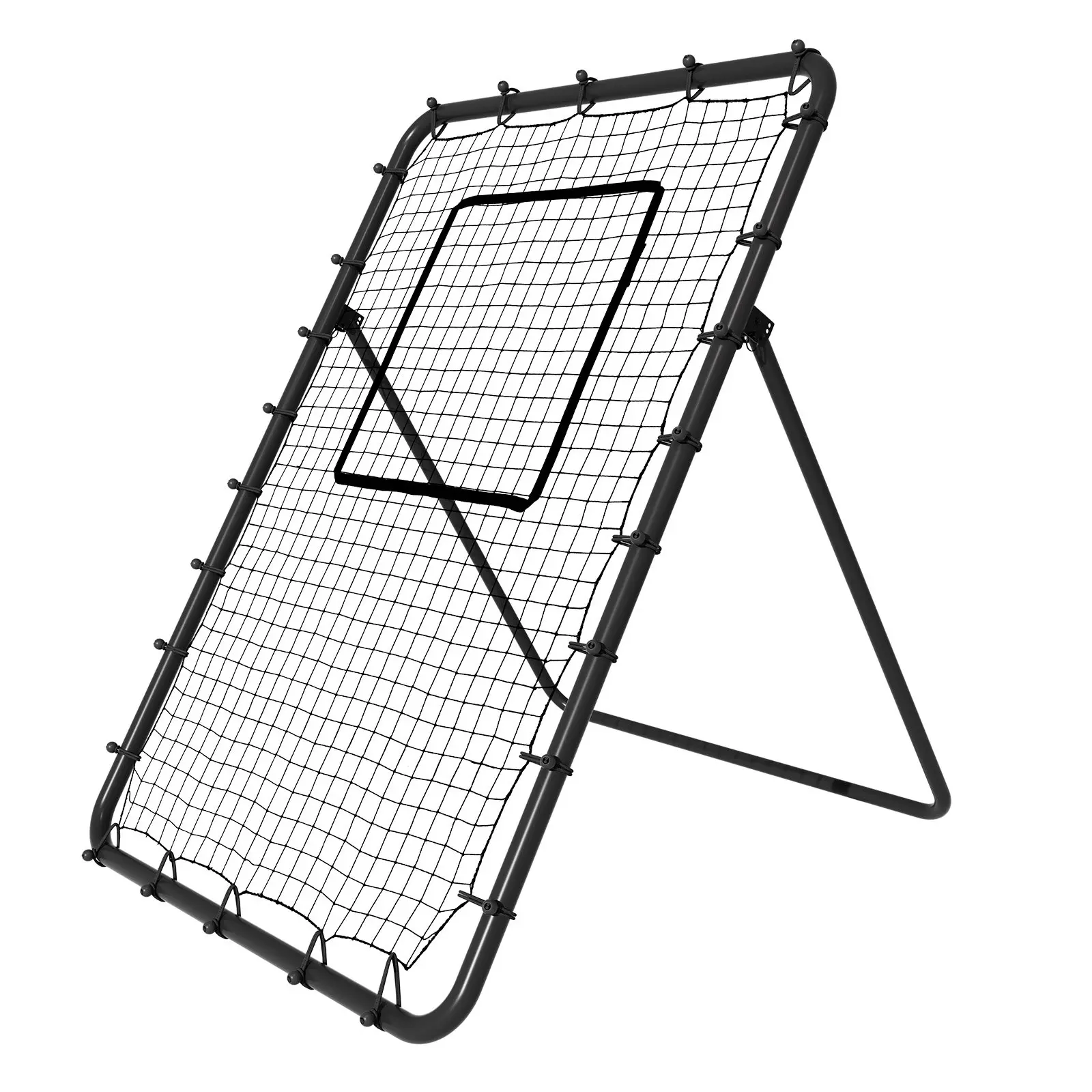 VEVOR Baseball And Softball Rebounder Net, 4 x 6 Feet PitchBack Baseball Nest for Pitching and Fielding Training, Pitch Return Trainer Rebound Net with Pitching Target, 4 Adjustable Angles - Image 19