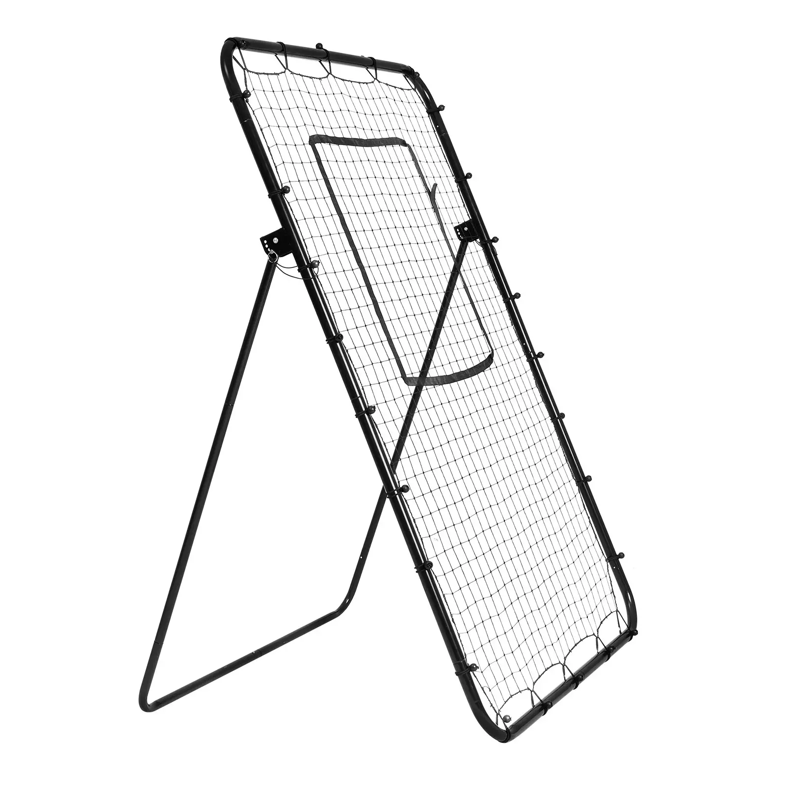 VEVOR Baseball And Softball Rebounder Net, 4 x 6 Feet PitchBack Baseball Nest for Pitching and Fielding Training, Pitch Return Trainer Rebound Net with Pitching Target, 4 Adjustable Angles - Image 10